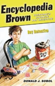 Encyclopedia Brown Book Cover